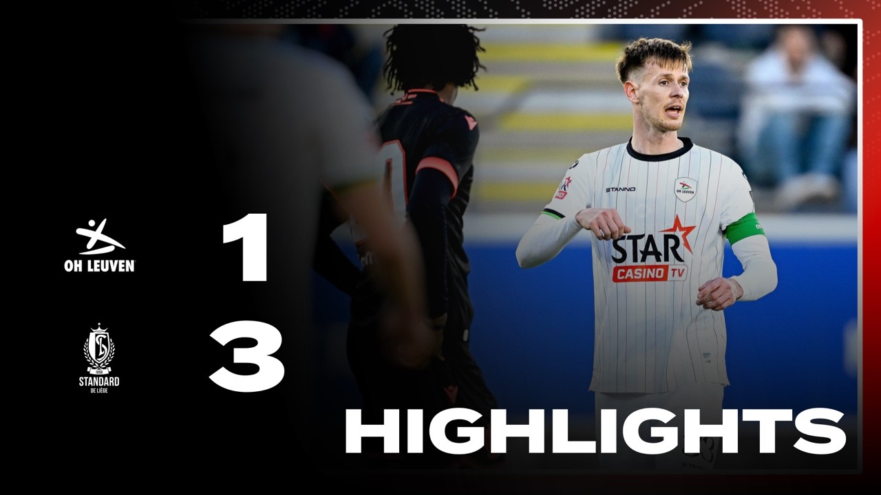 Oud Heverlee Leuven vs Standard Liège Highlights