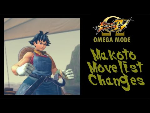 USFIV: Omega Mode - Makoto Move List Changes