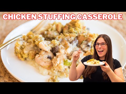 Chicken and Stuffing Casserole recipe