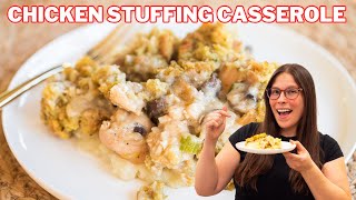 Chicken and Stuffing Casserole recipe