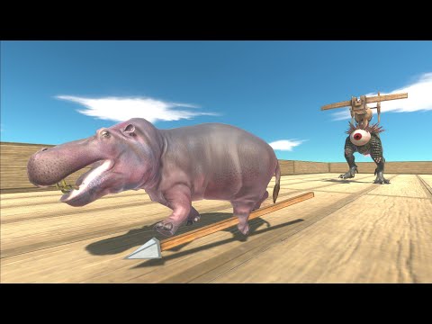 Escape from Hellfire Ballista - Animal Revolt Battle Simulator