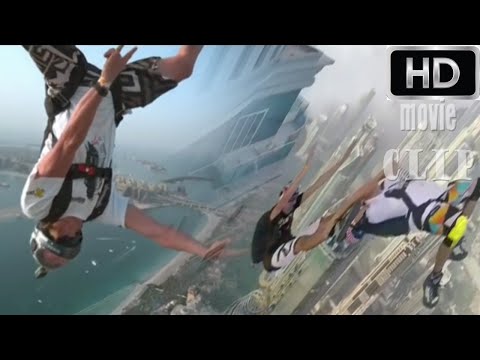 Burj Khalifa Pinnacle BASE Jump - 4K