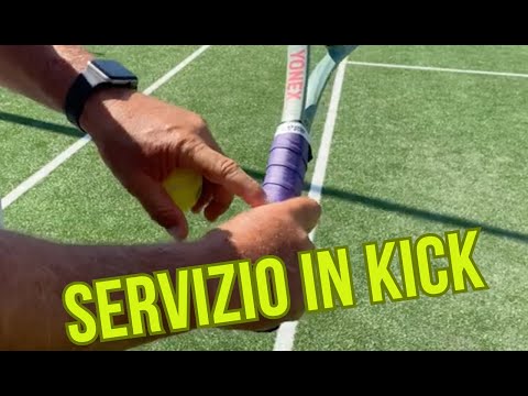 Kick serve: how to improve it and make it more aggressive!