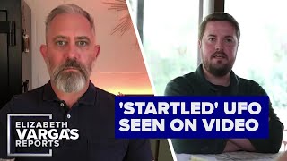 Whistleblower beschreibt Video eines scheibenfoermigen Objekts (NewsNation)