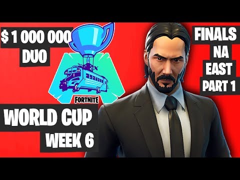 Fortnite World Cup Week 6 Highlights Final NA East Duo Part 1 [Fortnite World Cup Highlights 2019]