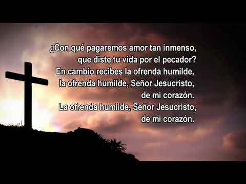 Con que pagaremos amor tan inmeso que insisted por mi
