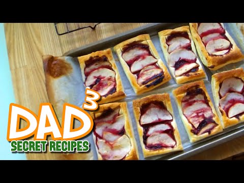 Dad³'s Secret Recipes! - Open Apple Puff!