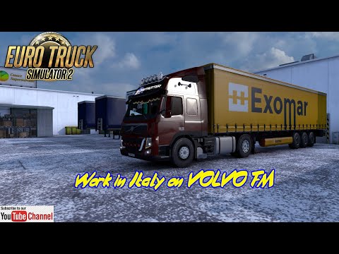 🔞🚚⛽ Работа по Италии на VOLVO FM ( Пробная поездка, сделал выводы ) ETS2 1.39 ProMods 2.51 Stream