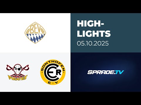 05.10.2025 - Highlights - ESV Buchloe vs. ERC Sonthofen