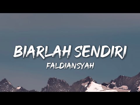 Biarlah Aku Sendiri - Loela Drakel || Faldiansyah (Cover)
