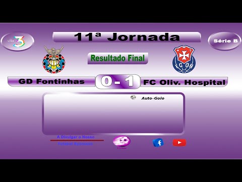 𝐑𝐞𝐬𝐮𝐦𝐨 𝐝𝐨 𝐉𝐨𝐠𝐨 𝐆𝐃 𝐅𝐨𝐧𝐭𝐢𝐧𝐡𝐚𝐬 - 𝐅𝐂 𝐎𝐥𝐢𝐯𝐞𝐢𝐫𝐚 𝐝𝐨 𝐇𝐨𝐬𝐩𝐢𝐭𝐚𝐥 𝐝𝐚 𝟏𝟏ª 𝐉𝐨𝐫𝐧𝐚𝐝𝐚 𝐝𝐚 𝐋𝐢𝐠𝐚 𝟑 - 𝐒𝐞𝐫𝐢𝐞 𝐁