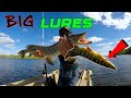 Video Thumbnail for SMASHING Pike Using GIANT Lures!