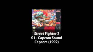 SNES - Street Fighter 2 - 01 - Capcom Sound
