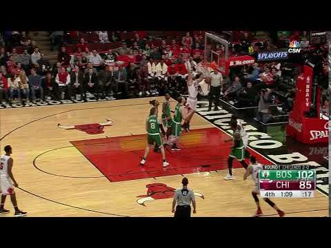 NBA, playoff 2017, Celtics vs. Bulls, Round 1, Game 3, Move 61, Anthony Morrow, layup