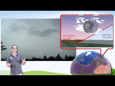Vídeo: Frontes cálidas, frías e ocluídas