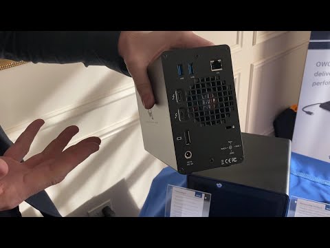 CES – OWC Mercury Elite Pro Thunderbolt 3 Dock includes RAID, Ports, and Power