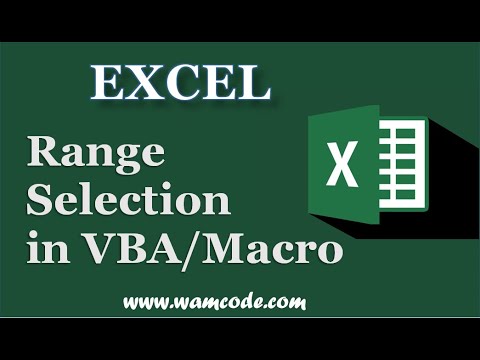EXCEL CTRL+A (Current Region) in VBA || #WamCode