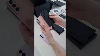 Samsung Galaxy S23 Phantom Black Unboxing with Galaxy Buds2 Pro