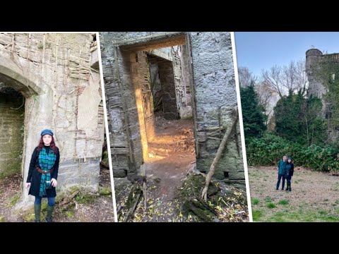 Buchanan Castle, château écossais totalement abandonné