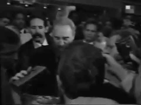 Fidel Castro habla con CQC en Bariloche, 1995.