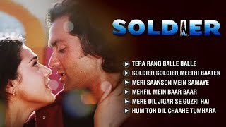 Download lagu Soldier Full Album Song | Bobby Deol | Preity Zinta | Soldier (1998) | Video Jukebox All Movie Songs mp3 Download lagu Soldier Full Album Song | Bobby Deol | Preity Zinta | Soldier (1998) | Video Jukebox All Movie Songs mp3