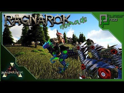Ark: Ragnarok Nomads 84 - FULLY MUTATED TEK RAPTOR BREEDING