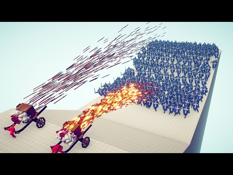 BALLISTA HWACHA & GOD HWACHA vs 100x EVERY UNIT - Totally Accurate Battle Simulator TABS