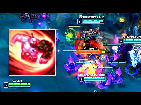 1 SION ULT - 8x DAMAGE! (Sion + Zz'Rots vs Monsters)