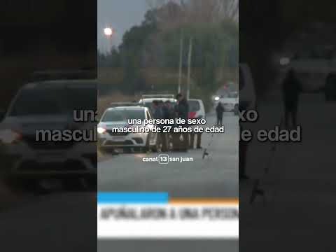 🚨Violento robo en Rawson: un joven de 27 años terminó apuñalado y se desplomó tras intentar escapar