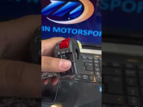 Motorcycle handle switch assemble set universal