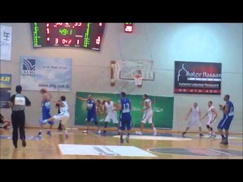 Final 8 Retour-Anibal vs Mouttahed (9-4-2012) in Tripoli