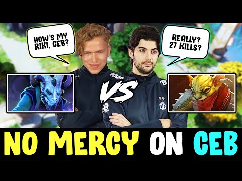 TOPSON showing to CEB how BROKEN RIKI in 7.28a Update - 27 KILLS No Mercy DOTA 2