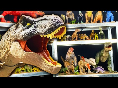 ULTIMATE Jurassic World Collection! HUGE Dominion, Camp Cretaceous, Fallen Kingdom Dinos  Shelf Tour