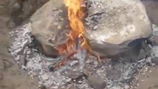 Why you should not use river rock in a fire pit.