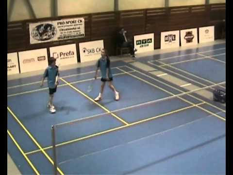 MČR U13: Hubáček, Ausbergerová - Vaculík, Švábiková