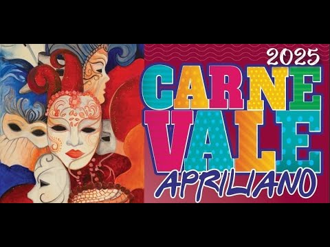 Servizio sulla sfilata di carri allegorici di Carnevale ad Aprilia (LT) 02 Marzo 2025
