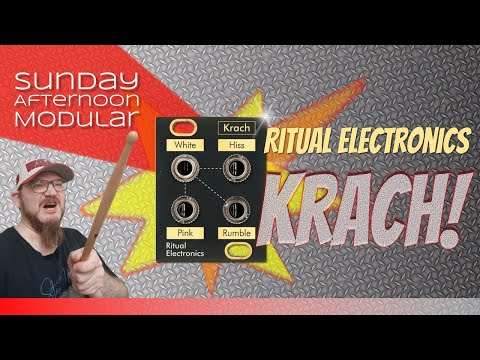 Get the SWEETEST EURORACK HI-HATS with the RITUAL ELECTRONICS KRACH