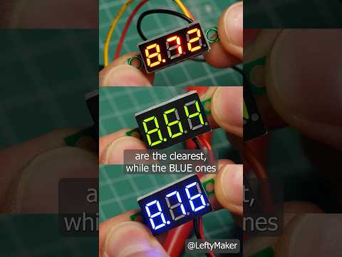 Simple, cheap digital voltmeter for DIY projects