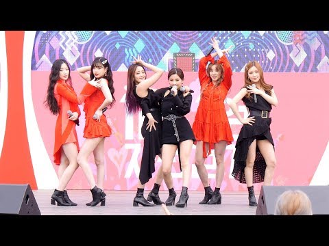190406 (여자)아이들 (G)I-DLE - LATATA (라타타) [4K] 직캠 Fancam (광교 1m 1원 자선걷기) by Mera
