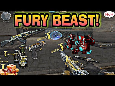 Nano Flash? Fury Beast WeaponSet AK47-Knife/Dragon Blade/USP |CrossFire Philippines| MonarchZombieV4
