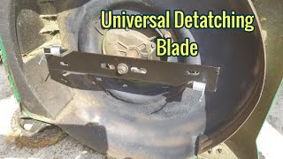 Universal Dethatching Blade from Home Depot (Power Care)
