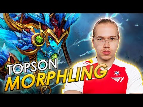 TOPSON SHOWING HIS GRANDMASTER TIER MORH WITH ANA AND KUKU TOPSON MORPHLING DOTA 2 HIGHLIGHTS