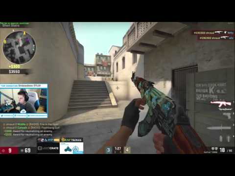 CS:GO - VAC? Shroud Crazy Shot On Stream