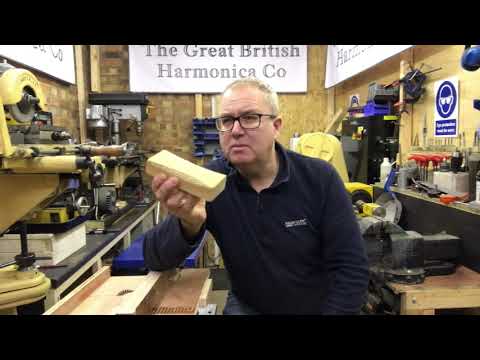 The Great British Harmonica company - The journey continues with comb making.  PART 1.