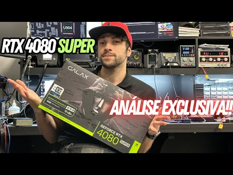REVIEW GALAX RTX 4080 SUPER SG  - Analise eletrônica, testes, overclock.