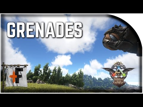 Grenades  - Ark SotF - 101 Ways to Win SotF Ep 43  ( Ark Survival of the Fittest )