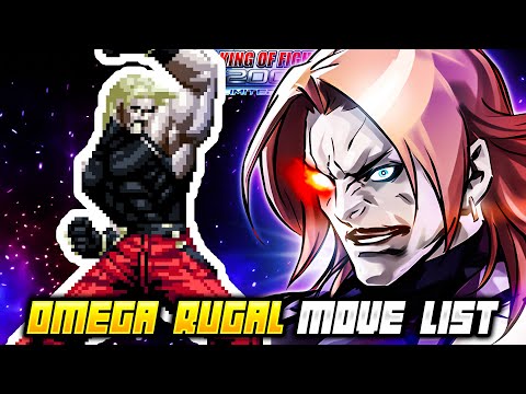 OMEGA RUGAL MOVE LIST - The King of Fighters 2002 Unlimited Match (KOF2002)