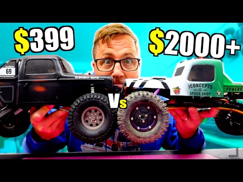 $2000+ Pro RC Crawler Vs $399 'RTR' RC Crawler