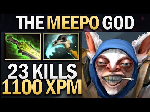 BEST MEEPO WITH 26 KILLS & 1100 XPM BY INK - DOTA 2 GAMEPLAY