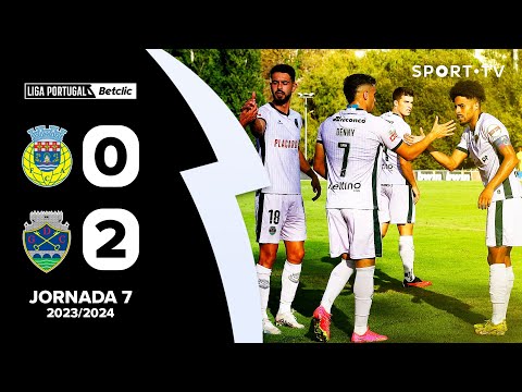 Resumo: FC Arouca 0-2 Desp. Chaves - Liga Portugal Betclic | SPORT TV